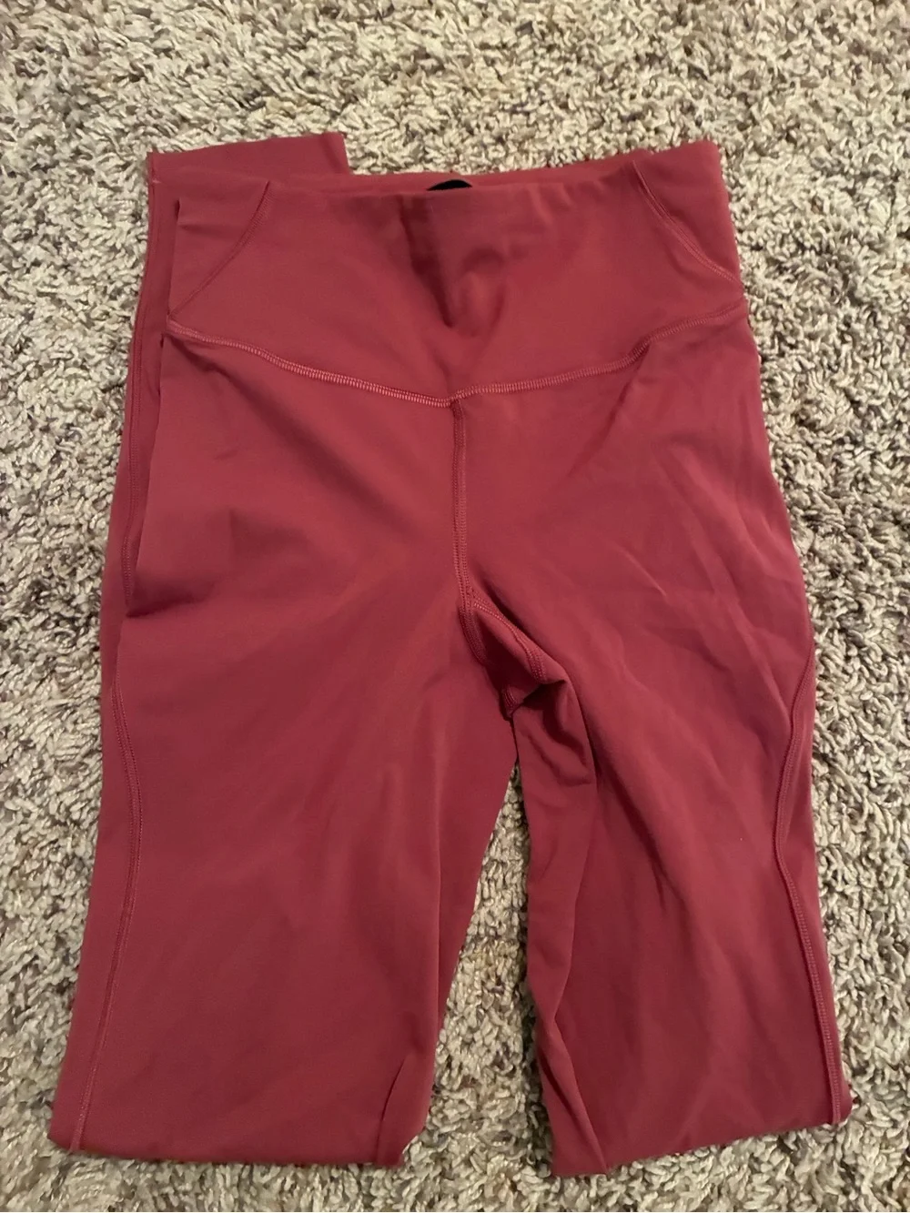 lululemon athletica High-Rise Wine Red Leggings